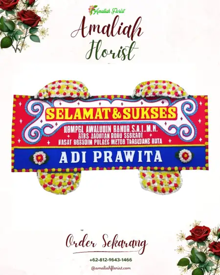 Papan Bunga Ucapan Selamat Silaut